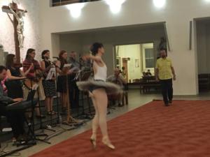 Kobylisy sv.Terezička Píseň písní s baletním vystoupením